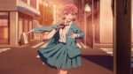 blue box anime pose visual otaku mantra
