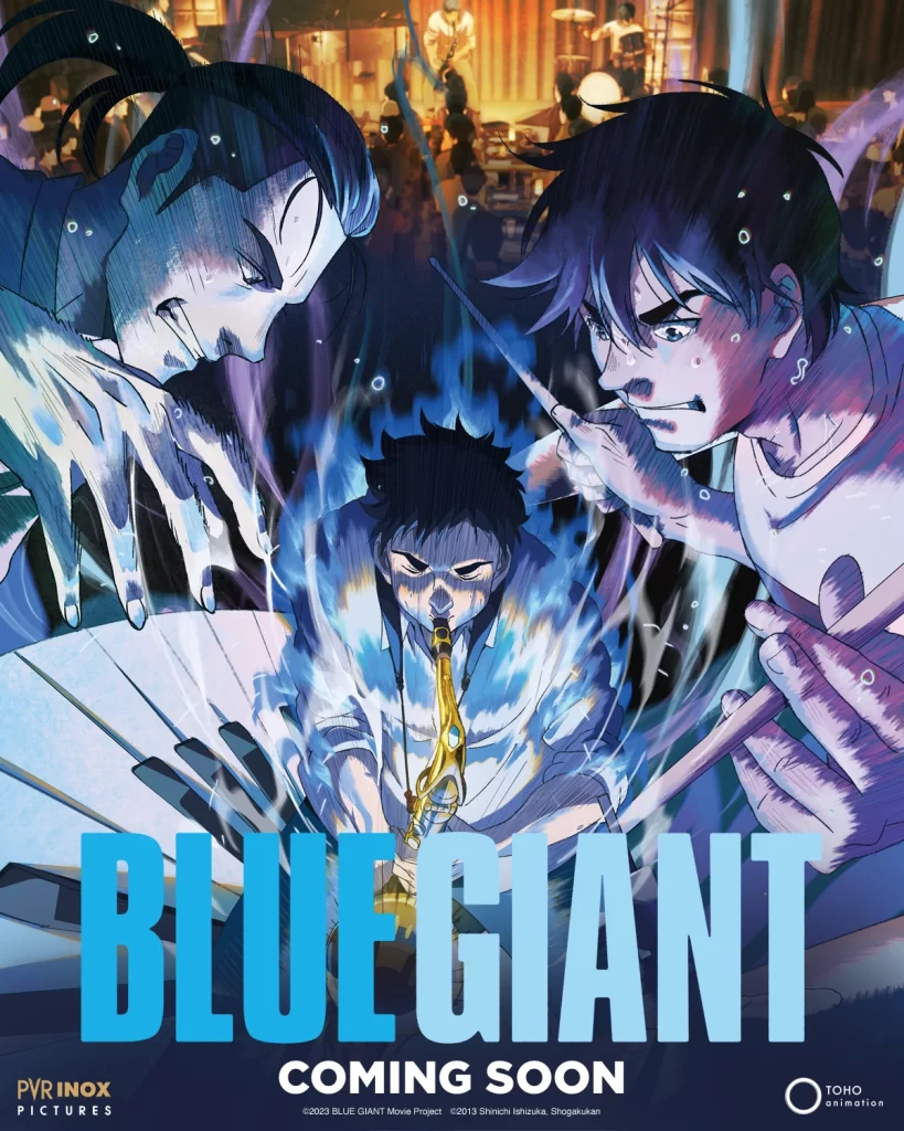 Blue Giant Anime Movie In India otaku mantra