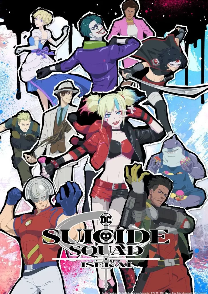 Suicide squad isekai anime wit studio warner bros anime news otaku mantra