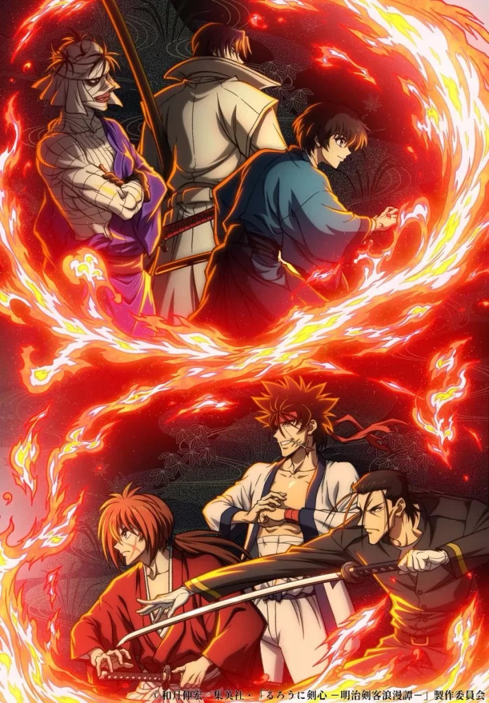 Rurouni Kenshin remake season 2 kyoto disturbance, Rurouni Kenshin: Meiji Kenkaku Romantan - Kyoto Douran anime news otaku mantra