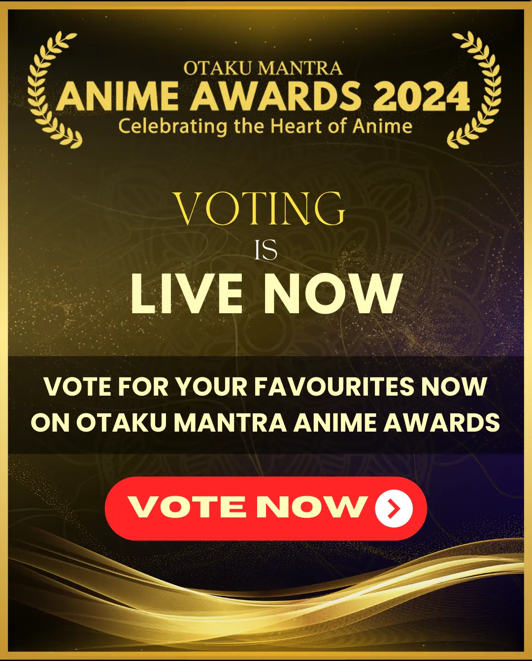 Otaku Mantra Anime Awards Vote Now