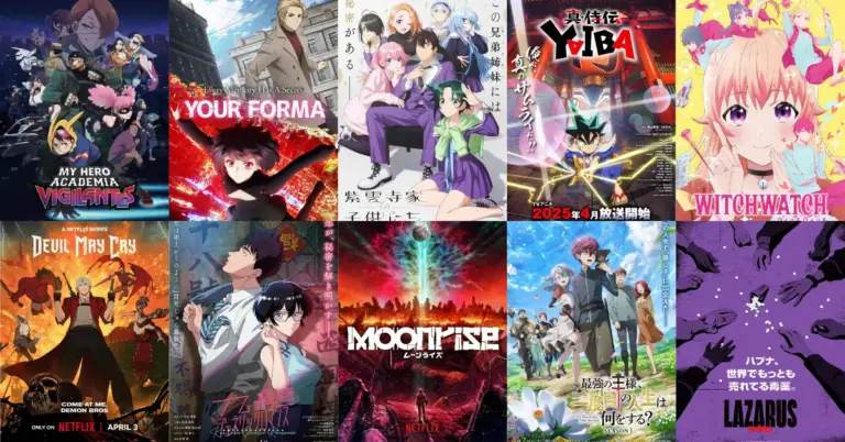 Top 10 Most Anticipated Non Sequel Anime of Spring 2025