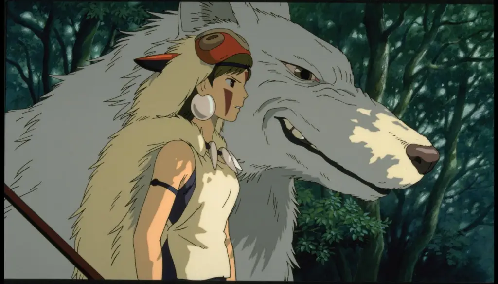 Princess Mononoke anime in hindi dub available on netflix