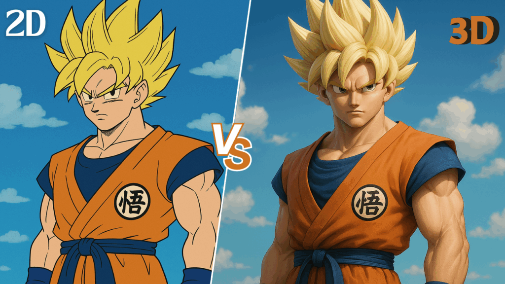 3D vs 2D