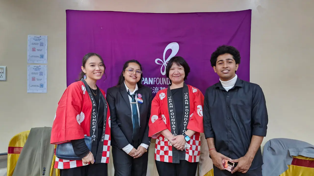 Japan Foundation Guests at Barak AnimeCon Miss Kurumi Otake (Art and Cultural Director, JFND) and Kyoko Takemoto Sensei (Japanese Language Advisor, JFND)