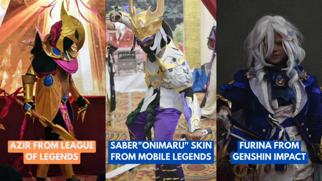 Winners of Cosplay COmpetition at Barak AnimeCon