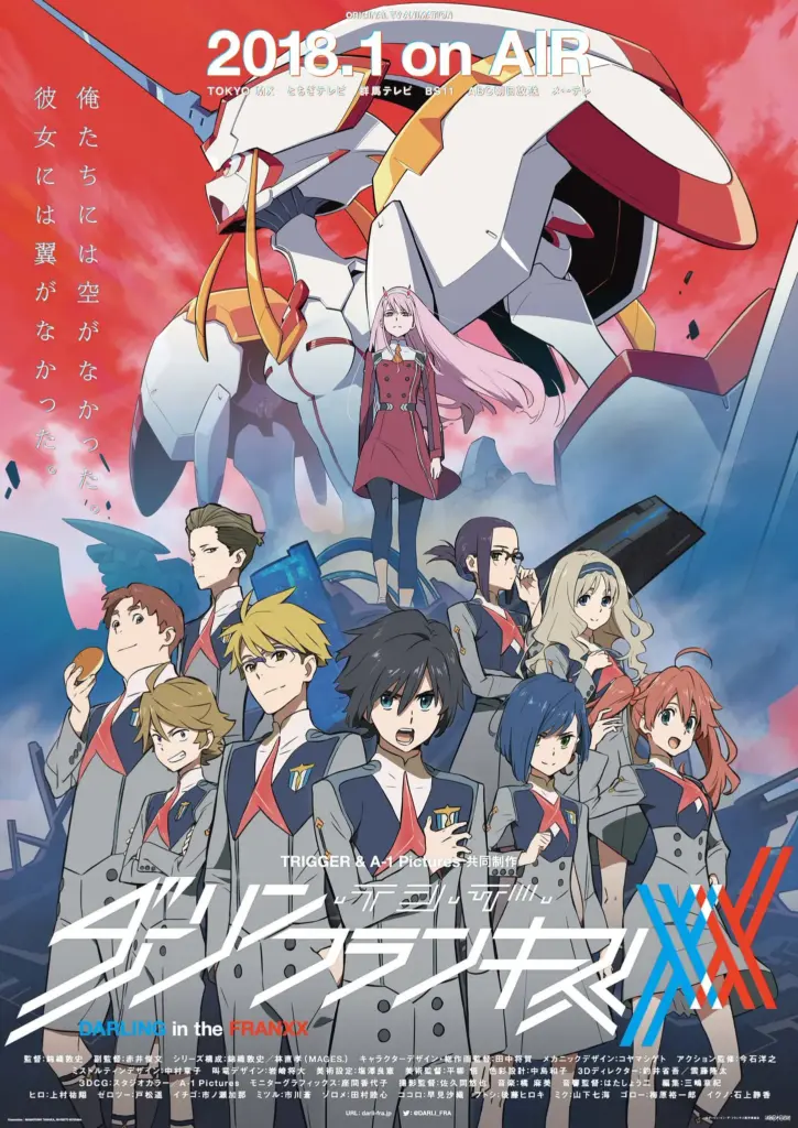 Darling In The Franxx Key Visual Otaku Mantra