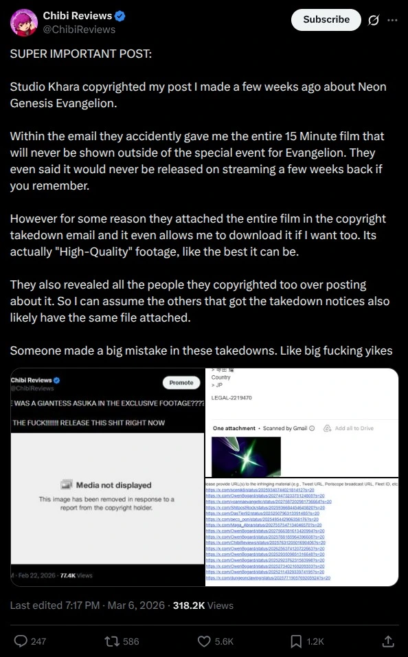 Evangelion Leak otaku mantra