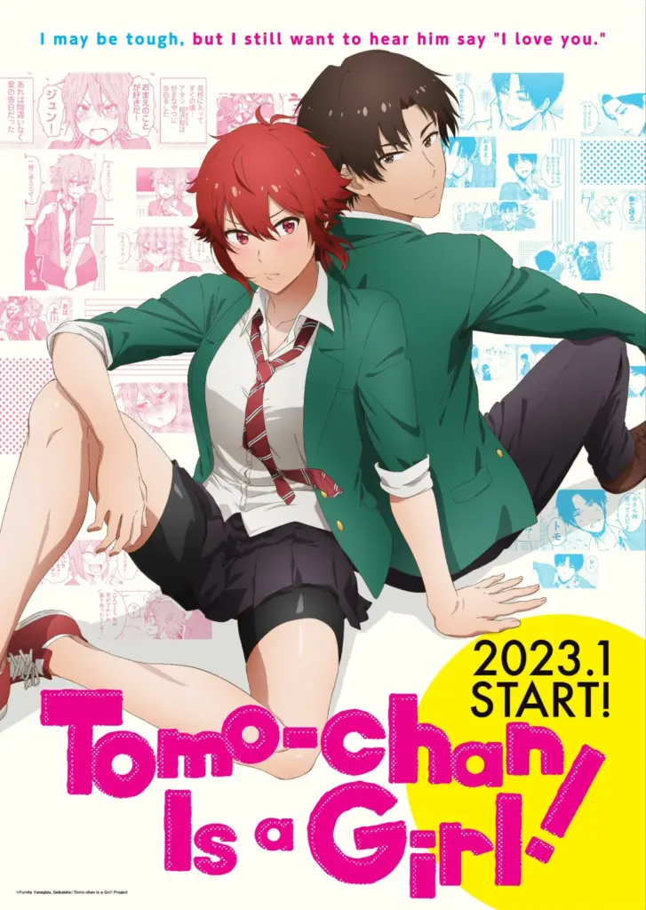 tomo chan is a girl key visual otaku mantra
