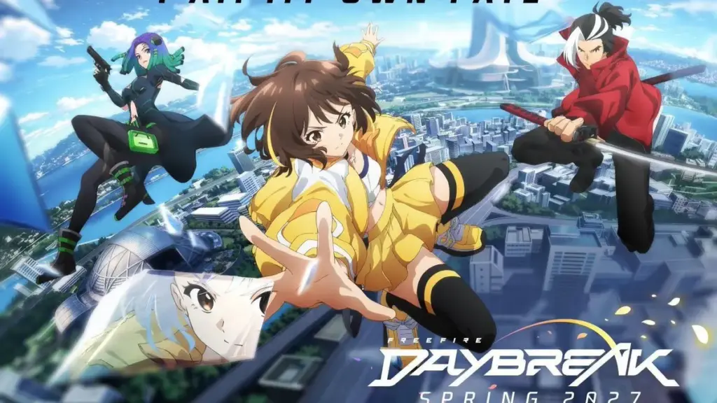Free Fire Daybreak Anime Otaku Mantra