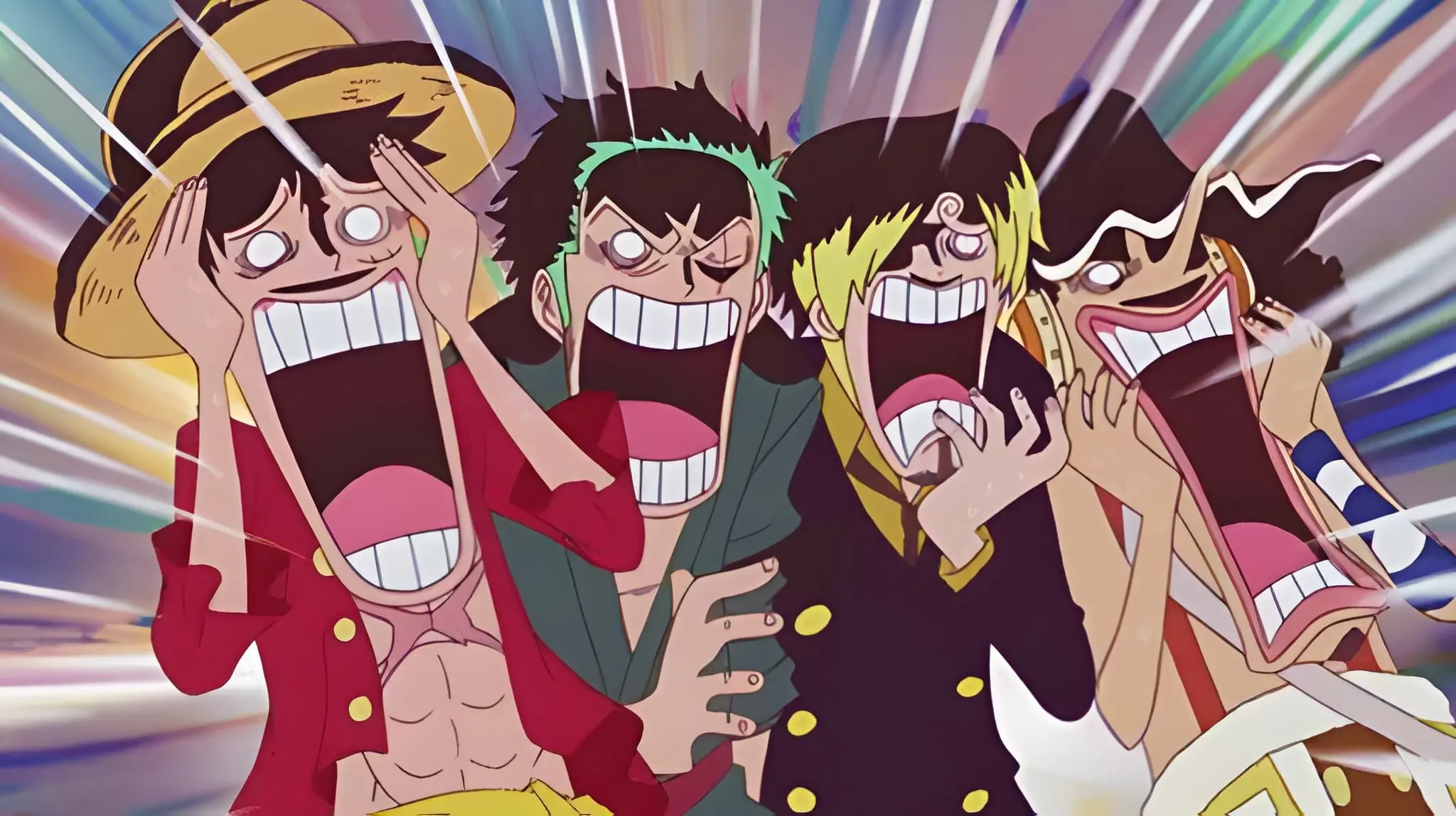 One Piece Shocked Anime Characters Otaku Mantra