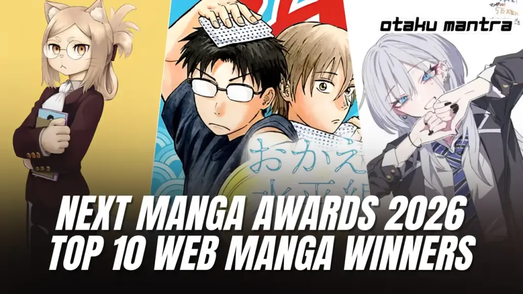 Next Manga Awards 2026 Reveals Top 10 Winners In Web Manga Category