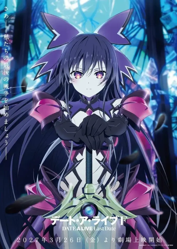 Date a Live F Last Date Movie KV Otaku Mantra