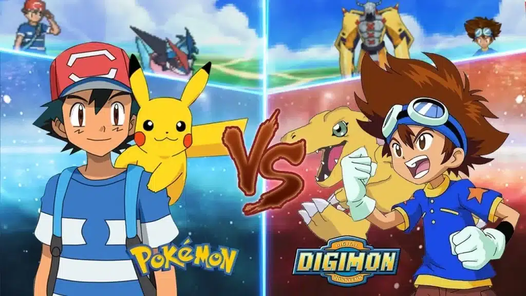 pkemon vs Digimon